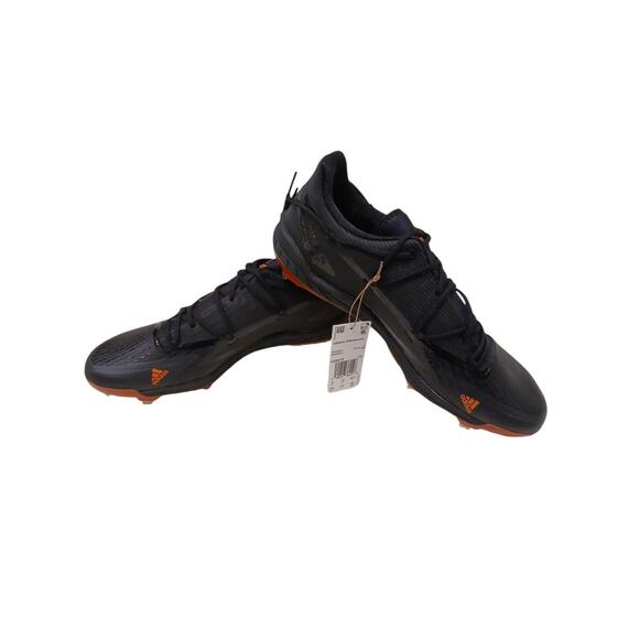 Adidas Adizero Baseball Cleats Men\'s Sz 13.5 Afterburner Black Orange BRAND NEW! main image 12